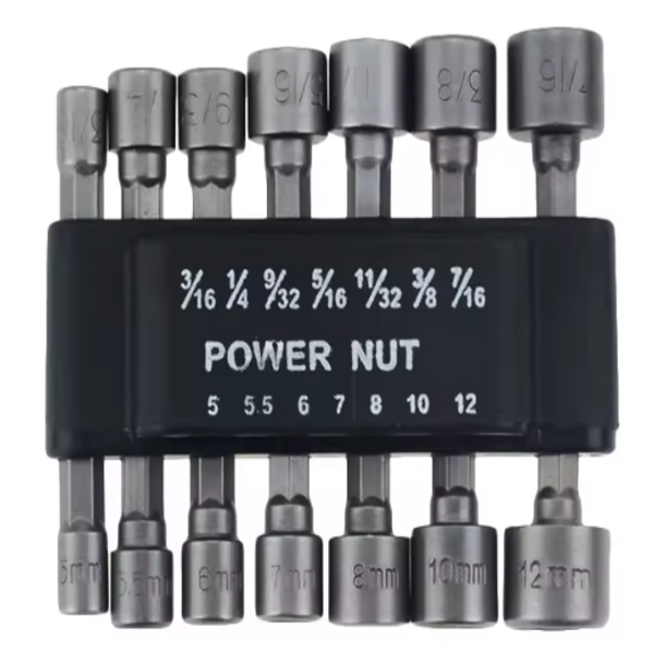 14PCS Power Nut Driver Drill Set