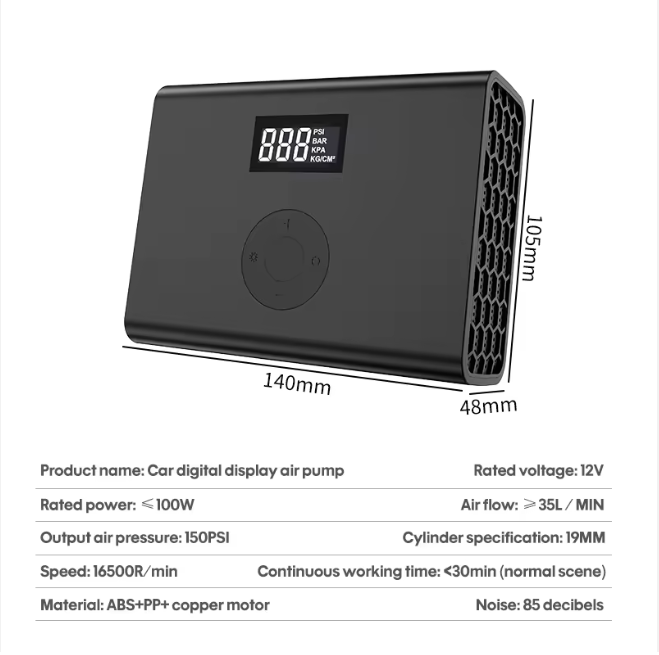 Digital Tire Inflator / Air pump