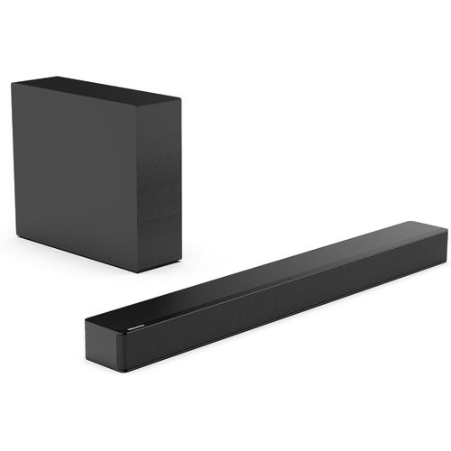 HISENSE HS2100 2.1 CH 240W SOUND BAR WITH WIRELESS SUBWOOFER - DTS VIRTUAL X, DOLBY AUDIO, 6 EQ MODES, HDMI ARC, BLUETOOTH 5.3-1 YEAR WARRANTY