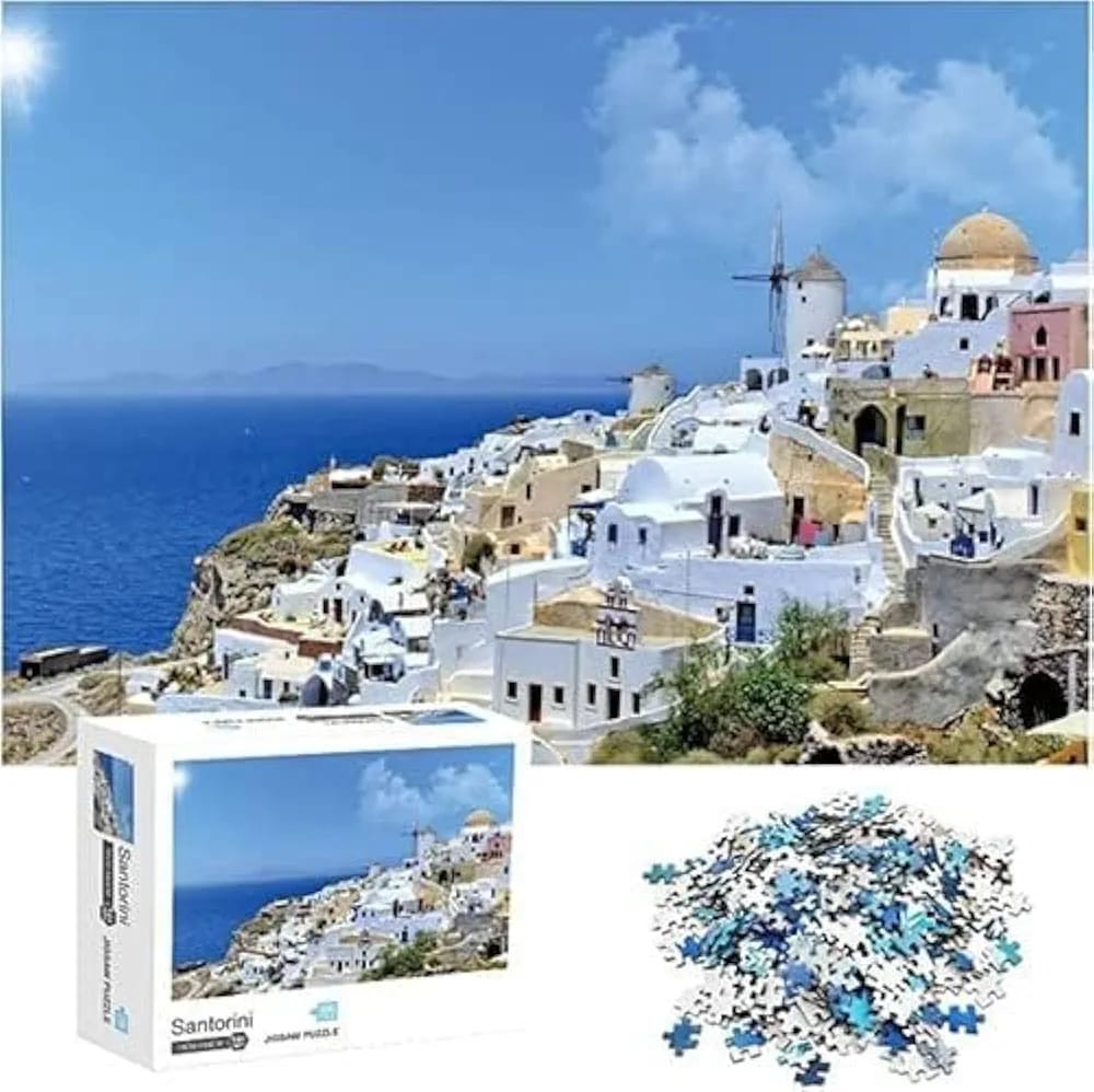 Santorini* 1000pcs Jigsaw Puzzle