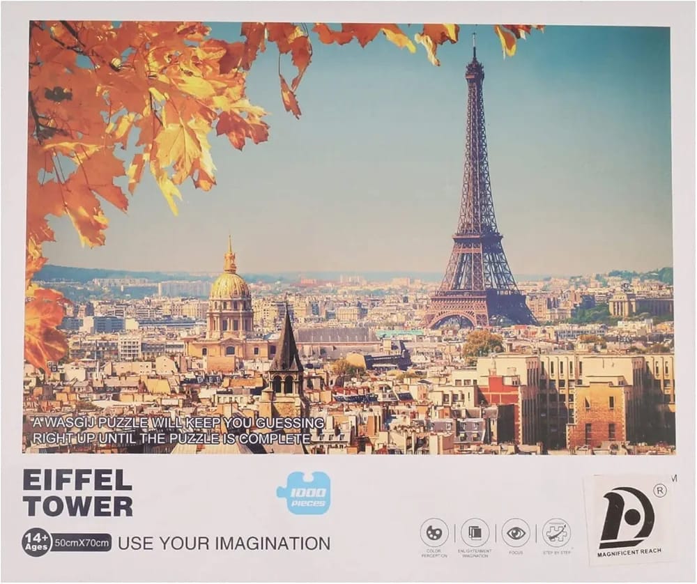 Eiffel Tower* 1000pcs Jigsaw Puzzle