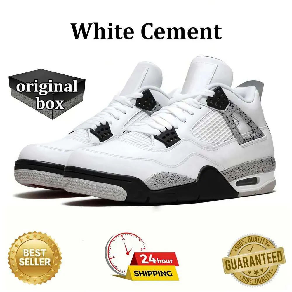 🔥 (on offer ) "Nike Air Jordan 4 Retro OG 'White Cement' - White/Fire Red/Tech Grey/Black. (best shop for jordan 1, jordan 4, airforce, air foce, airforce)