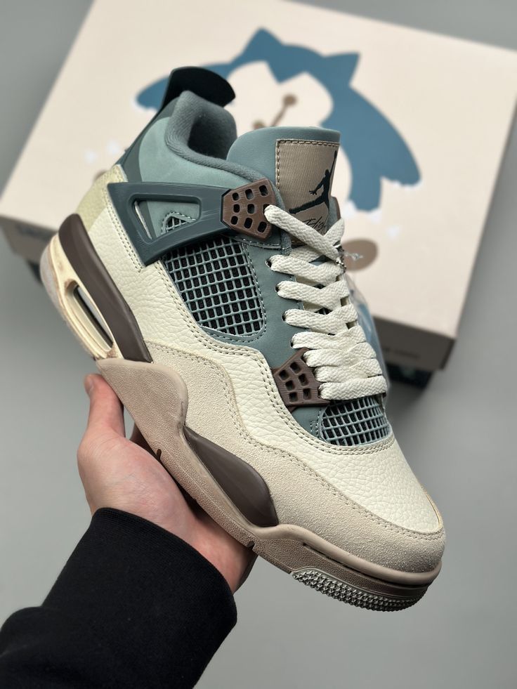 🔥 (on offer) Jordan 4 x"Hedgehog" "Off Noir" – Blue/Brigade/Fusion Red – Authentic, Air Jordan 4 Retro snorlax - Limited Edition Sneakers. best shop for jordan 1, jordan 4, airforce,