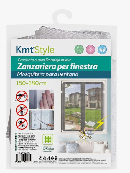 Anti-Mosquito Window / Door  Net – Adjustable Insect Screen for Windows (150–180 cm) ideal for protecting living spaces from mosquitoes, flies, and other insects. Adjustable in size