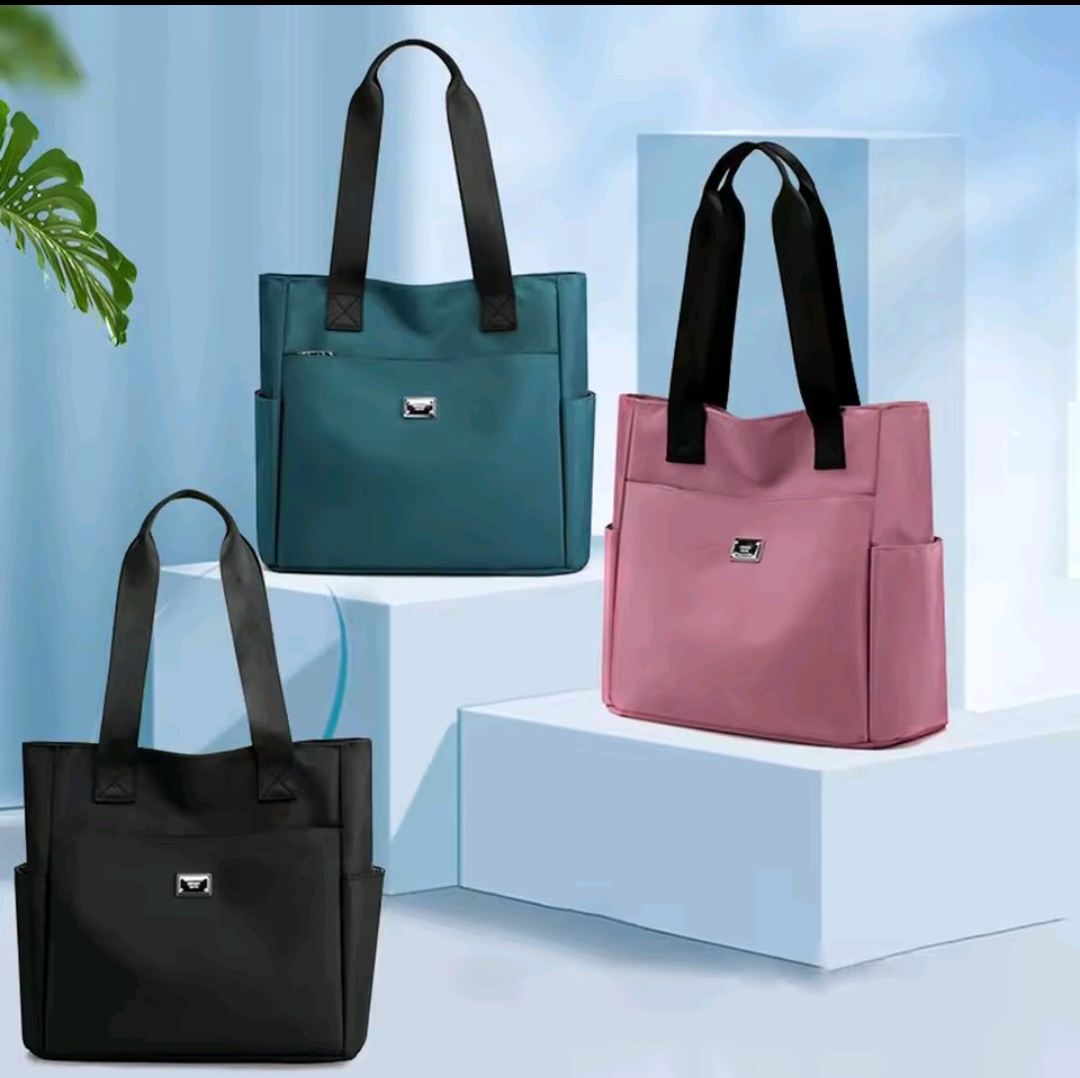 Single Shoulder Tote Bag Fashion Casual Multi Pocket Ladies Handbag