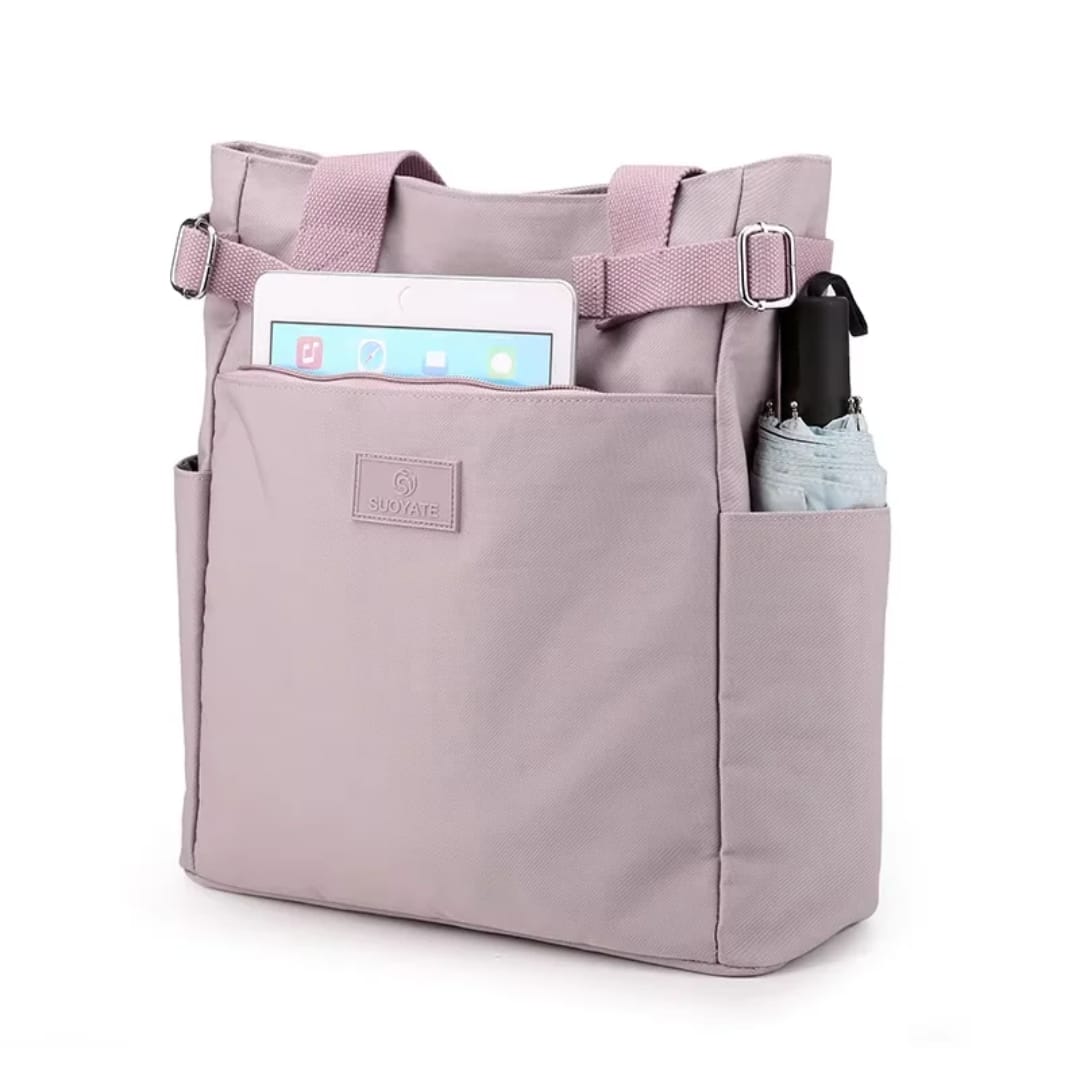 Single Shoulder Tote Bag Fashion Casual Multi Pocket Ladies Handbag