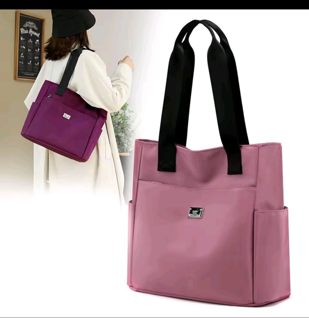 Single Shoulder Tote Bag Fashion Casual Multi Pocket Ladies Handbag
