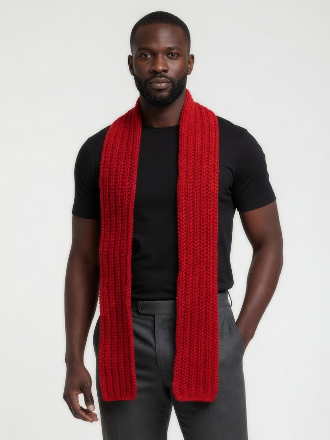 Premium Men's Knitted Scarf
| BABLO | Warm. Stylish. Timeless. | Perfect For Sleek Warmth |Soft & Comfortable |Perfect for: Cold weather, gifting, daily wear, smart-casual and casual outfits.