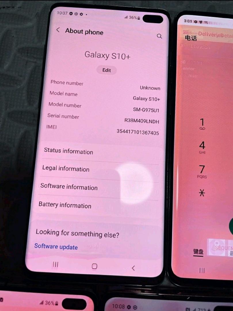 ​Samsung Galaxy S10 Plus (S10+) - Refurbished 128GB/8GB RAM - 6.4" Dynamic AMOLED Screen - Dual SIM - 4G LTE - 16MP Triple Camera - 90 Days Warranty - good Condition Android Smartphone -