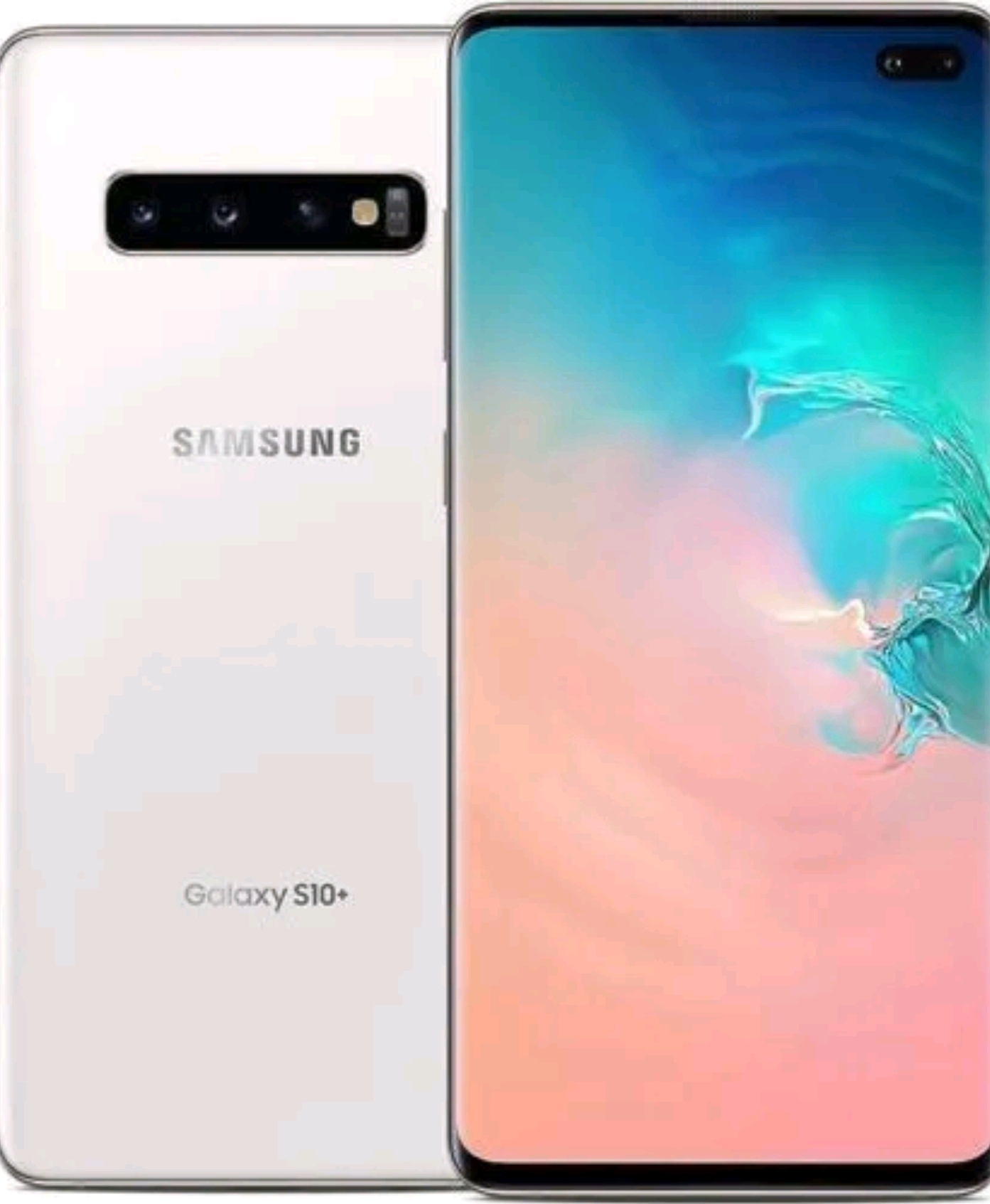 ​Samsung Galaxy S10 Plus (S10+) - Refurbished 128GB/8GB RAM - 6.4" Dynamic AMOLED Screen - Dual SIM - 4G LTE - 16MP Triple Camera - 90 Days Warranty - good Condition Android Smartphone (PEARL WHITE)