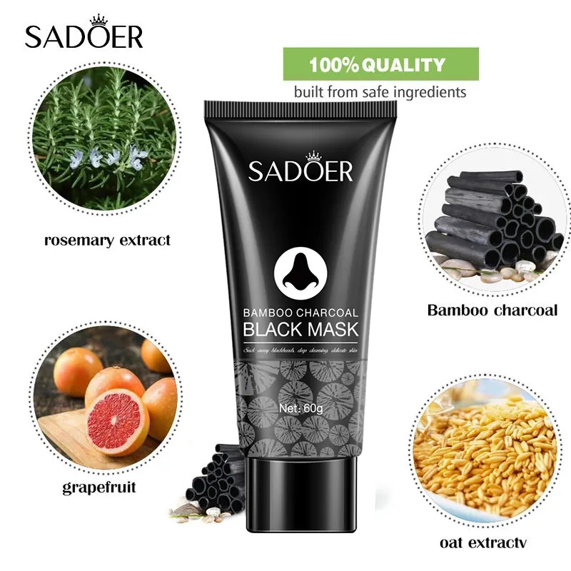 SADOER 5 in 1 Turmeric Set, Tumeric Cleanser + Turmeric Serum + Tumeric Cream + Vitamin C Lipbalm Moisturizing Lip Balm + Blackheads Removal Peel Off Mask, Anti Oxidation, Moisturizing, Anti Acne
