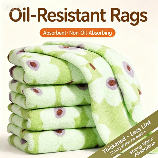 New Dishcloth Kitchen Dish Cloths,Non-Stick Oil&Highly Absorbent,Fast Drying Reusable Kitchen Towels for Cleaning Cleaning Cloth