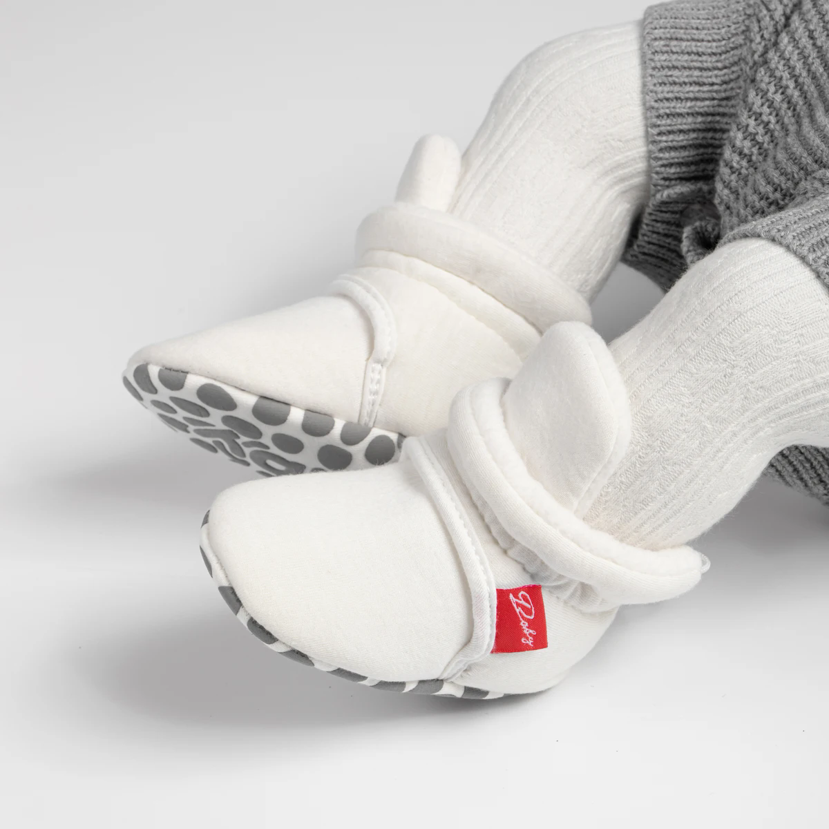 Winter Baby Boy Girl Socks Booties Fluff Soft Elastic Cord First Walkers Anti-slip Indoor Warm Newborn Baby Shoes Moccasin