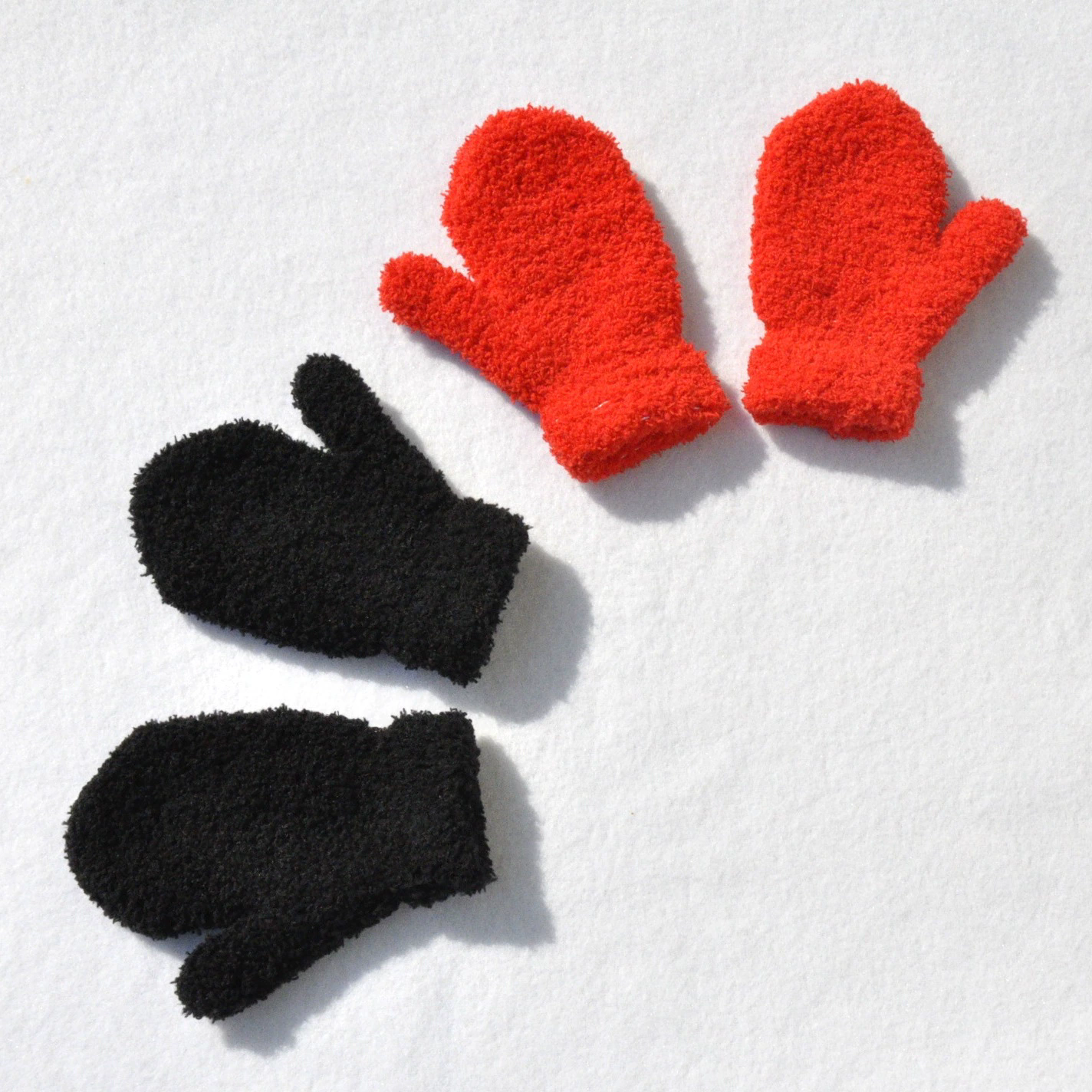 Knitted gloves mitten Baby Winter Gloves Infant baby mittens For Boy Girls Soft Warm Full Finger Gloves child mittens