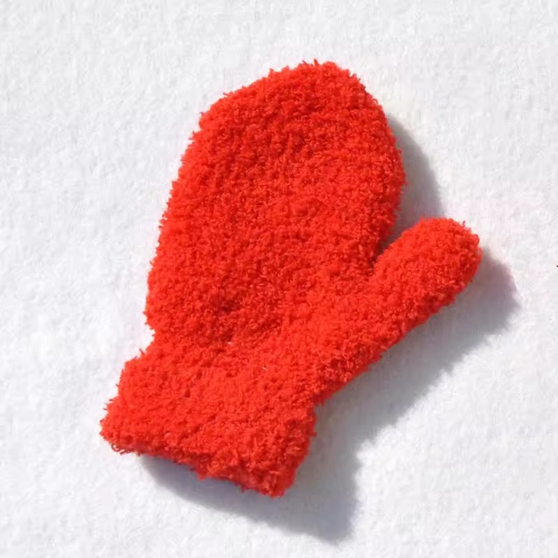 Knitted gloves mitten Baby Winter Gloves Infant baby mittens For Boy Girls Soft Warm Full Finger Gloves child mittens