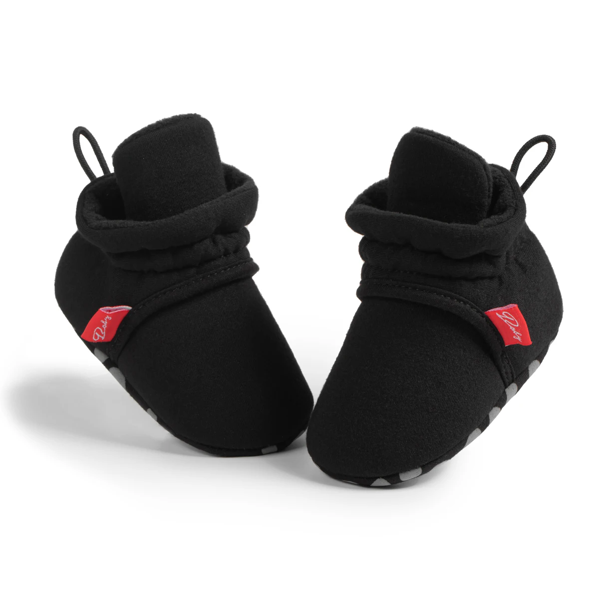 Winter Baby Boy Girl Socks Booties Fluff Soft Elastic Cord First Walkers Anti-slip Indoor Warm Newborn Baby Shoes Moccasin