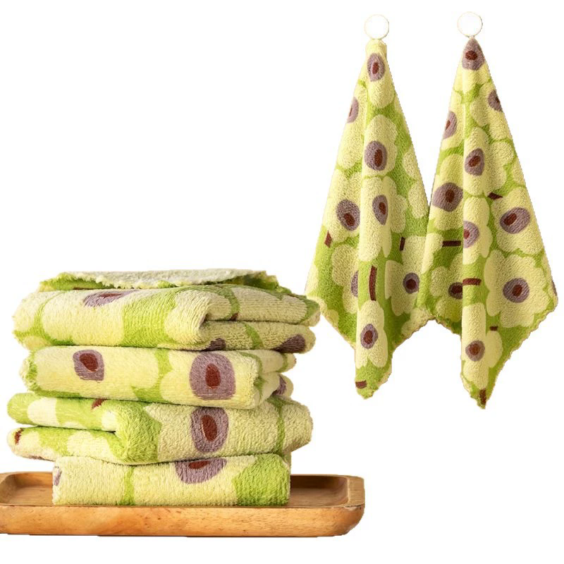 New Dishcloth Kitchen Dish Cloths,Non-Stick Oil&Highly Absorbent,Fast Drying Reusable Kitchen Towels for Cleaning Cleaning Cloth