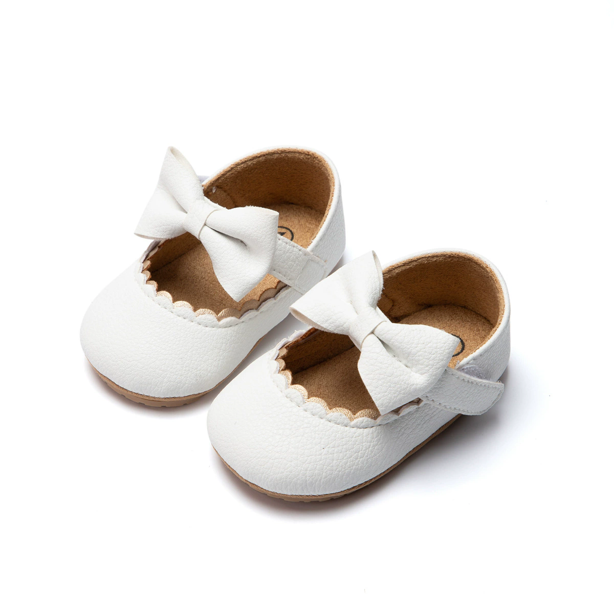 2026Black Fashion Newborn Party Princess Shoes Boys And Girls' First Step Walking Shoes Rubber Soled Anti Slip Baby Shoes 0-18M