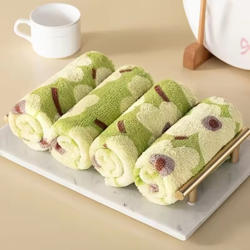 New Dishcloth Kitchen Dish Cloths,Non-Stick Oil&Highly Absorbent,Fast Drying Reusable Kitchen Towels for Cleaning Cleaning Cloth