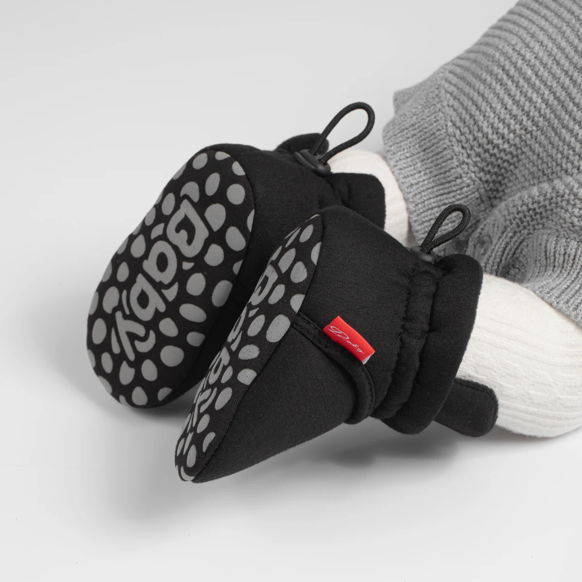 Winter Baby Boy Girl Socks Booties Fluff Soft Elastic Cord First Walkers Anti-slip Indoor Warm Newborn Baby Shoes Moccasin