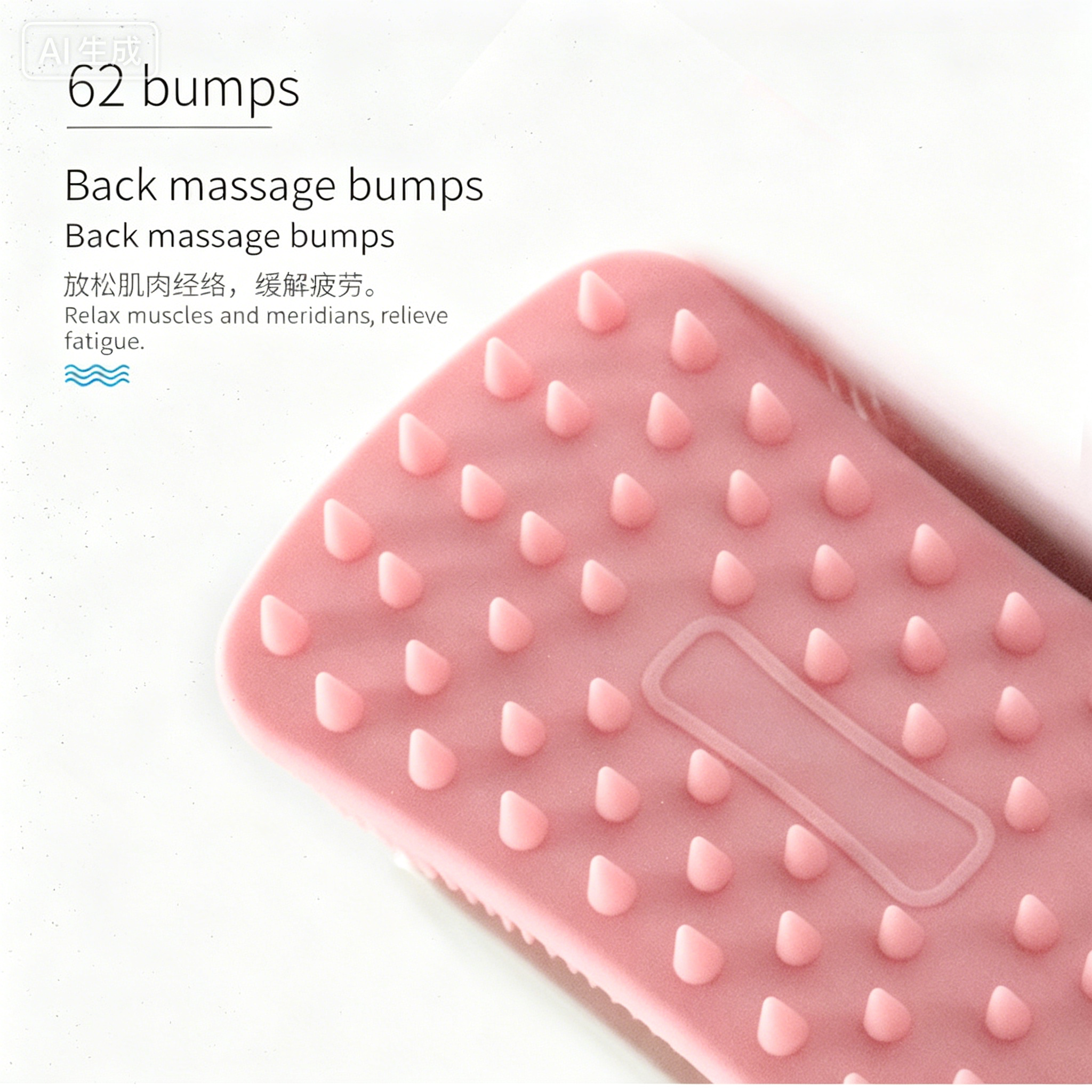 Silicone Shower Brush Soft Silicone Body Scrubber Scalp Massager Shampoo Brush Double-Sided Body Brush Foam Skin Clean Tools