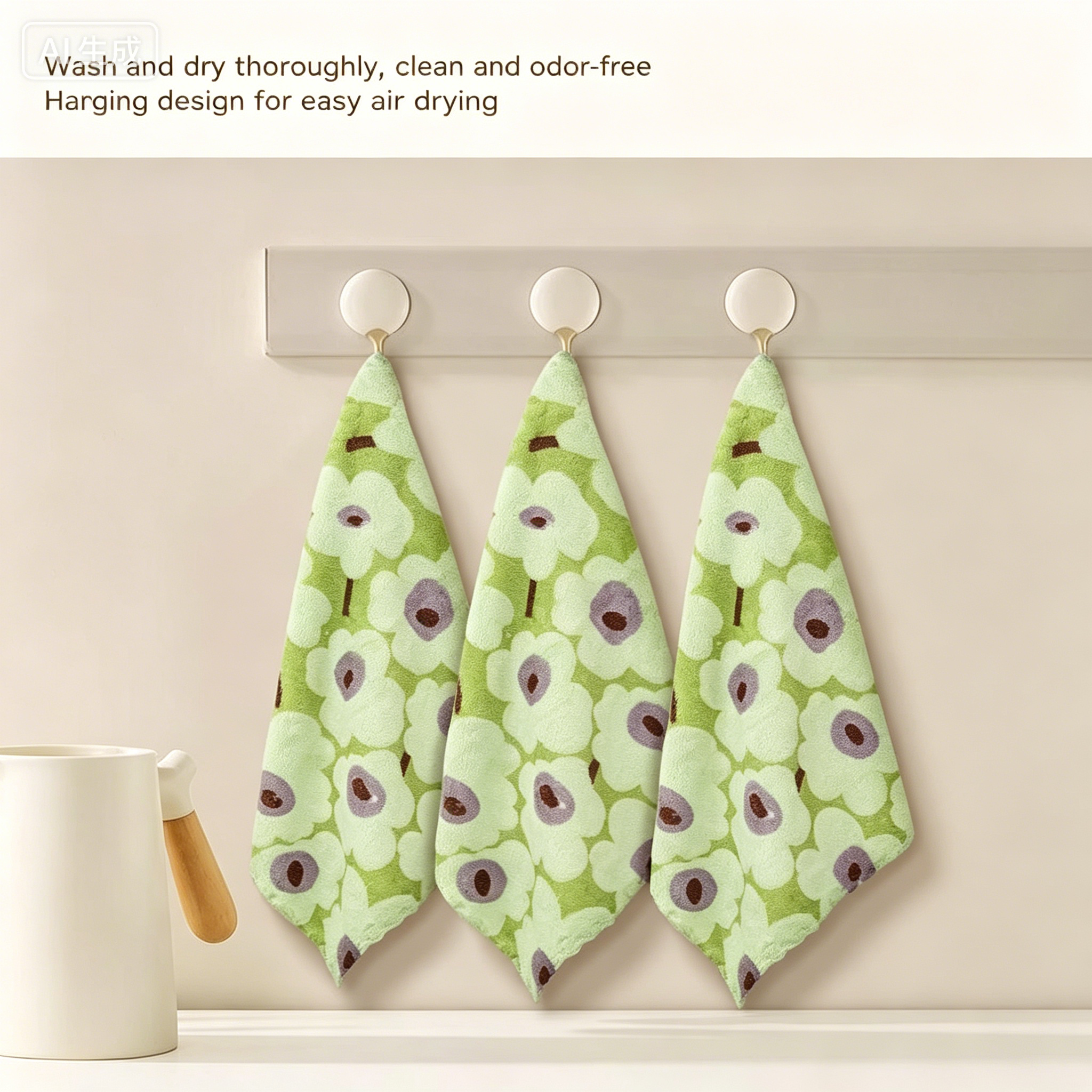 New Dishcloth Kitchen Dish Cloths,Non-Stick Oil&Highly Absorbent,Fast Drying Reusable Kitchen Towels for Cleaning Cleaning Cloth