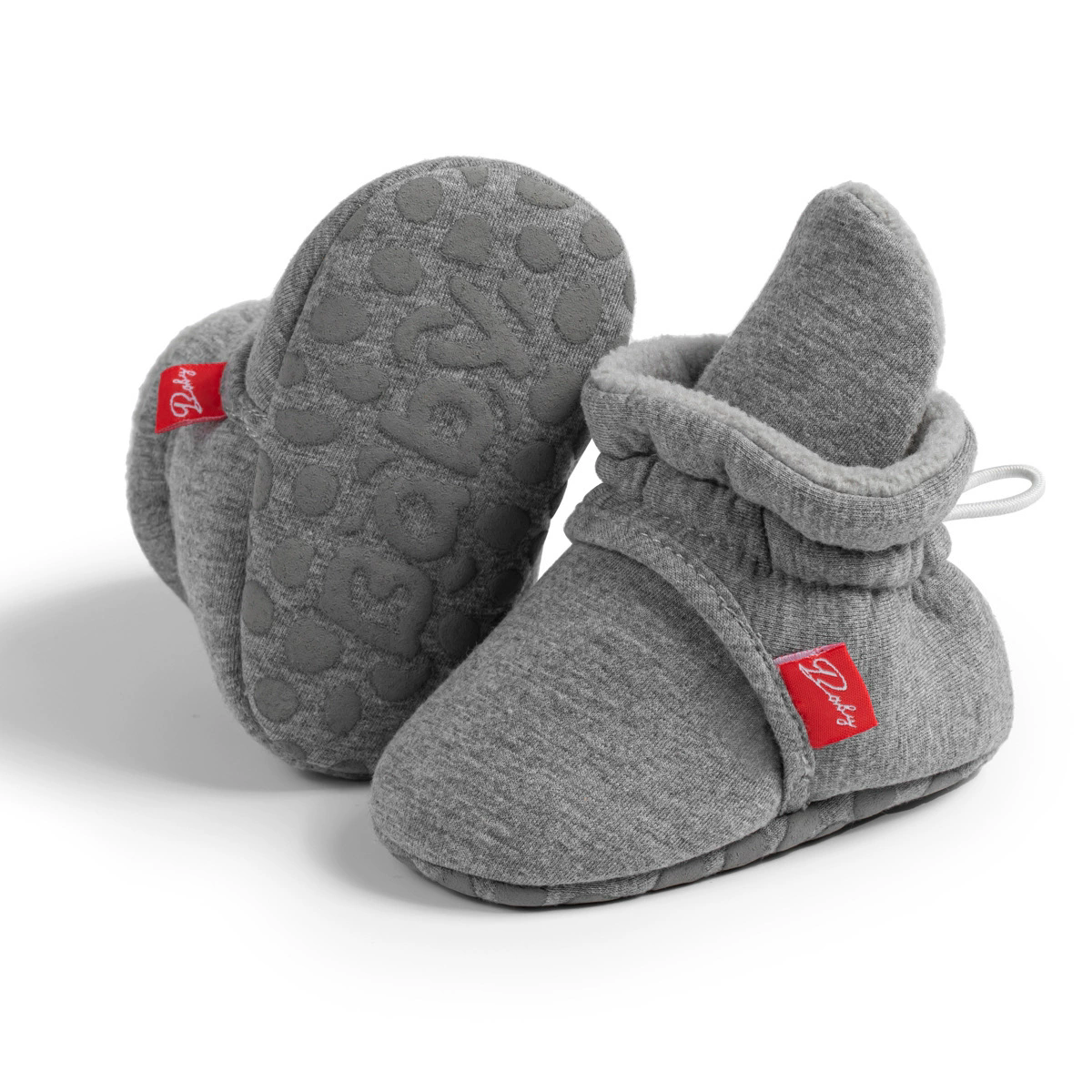Winter Baby Boy Girl Socks Booties Fluff Soft Elastic Cord First Walkers Anti-slip Indoor Warm Newborn Baby Shoes Moccasin