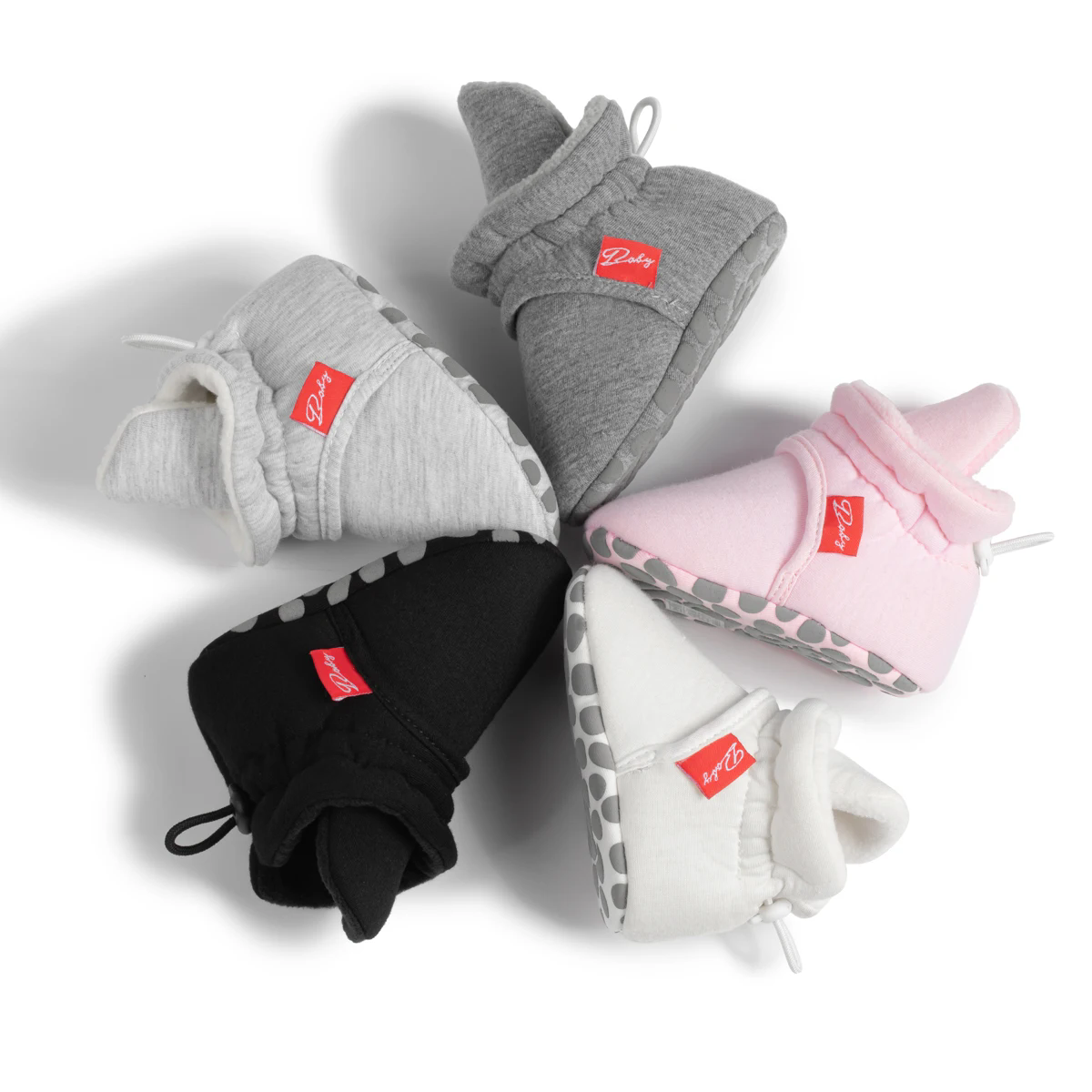 Winter Baby Boy Girl Socks Booties Fluff Soft Elastic Cord First Walkers Anti-slip Indoor Warm Newborn Baby Shoes Moccasin