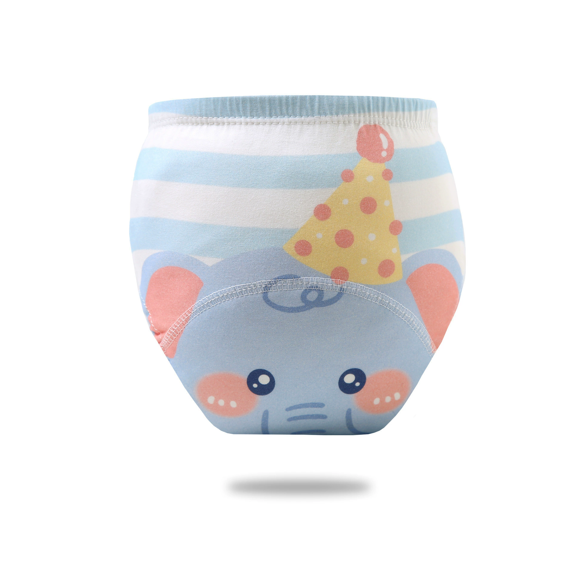 4PCS Baby Waterproof Diapers Pee Shorts Underwears Reusable Soft Ecological Cotton Toddler Potty Training Pants For Boys Girls