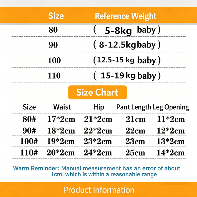 4PCS Baby Waterproof Diapers Pee Shorts Underwears Reusable Soft Ecological Cotton Toddler Potty Training Pants For Boys Girls