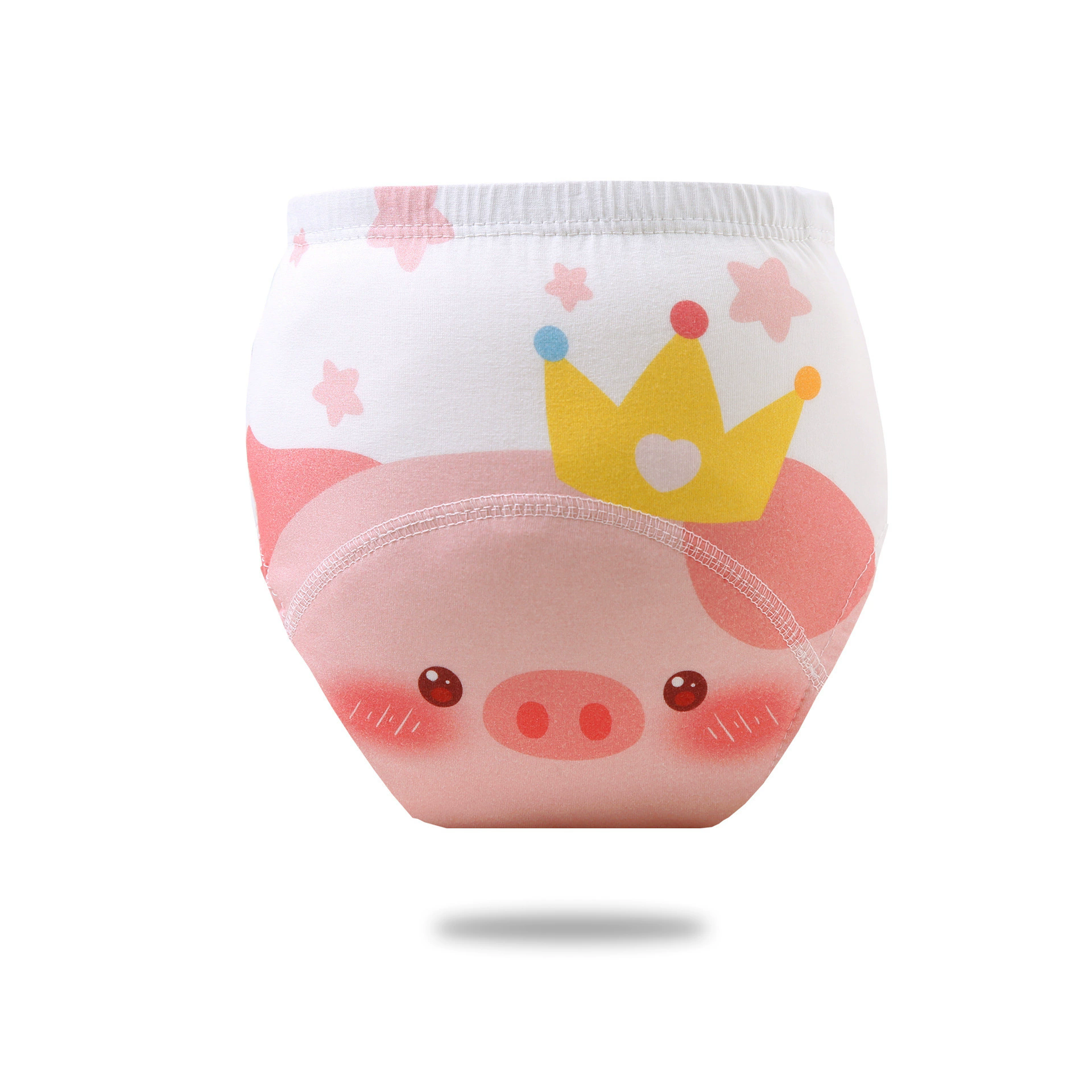 4PCS Baby Waterproof Diapers Pee Shorts Underwears Reusable Soft Ecological Cotton Toddler Potty Training Pants For Boys Girls