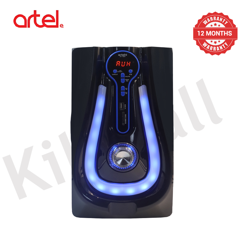 Artel AT-109T 3.1CH Multimedia Bluetooth Subwoofer Speaker, 20000W High Power Home Audio System | Supports Bluetooth/USB/SD/FM Multi-Mode Playback, Remote Control Included, 12-Month Warranty.