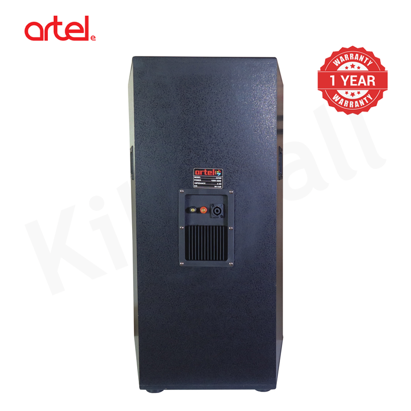 Artel AZ300 15" Passive Power Bass Speaker, High-Impact Outdoor Subwoofer Speaker System for Events Stage Performance, Bluetooth, FM Radio Woofer