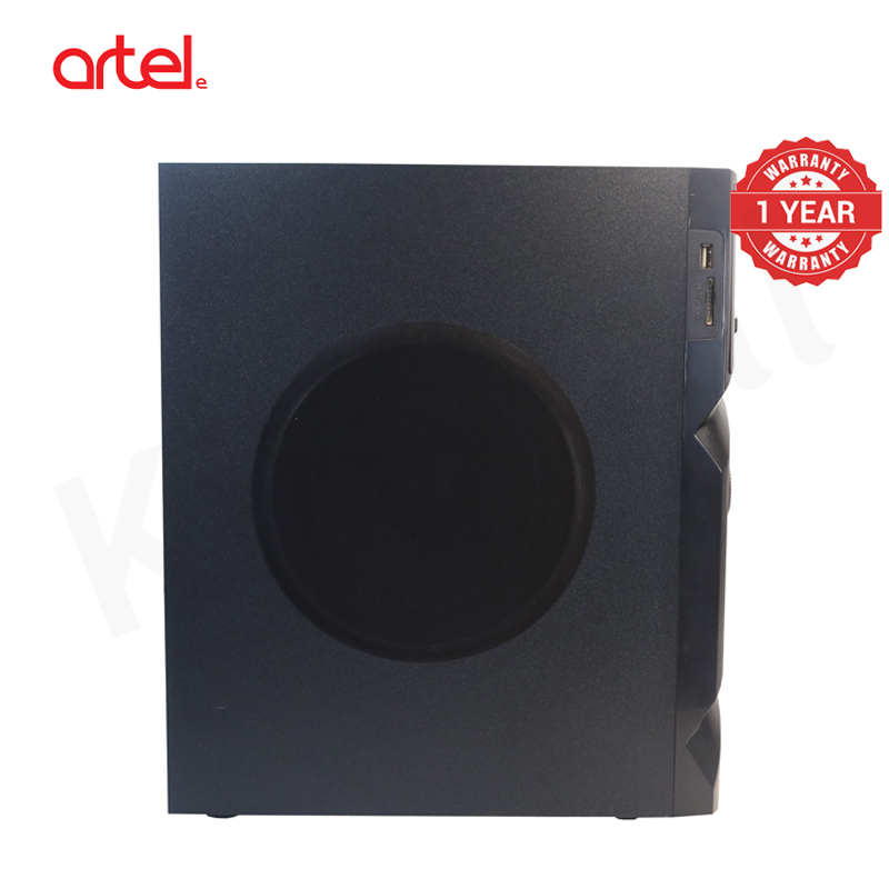 Artel AT-108 3.1CH Multimedia Bluetooth Subwoofer Speaker, 20000W High Power Home Audio System Supports Bluetooth/USB/SD/FM Multi-Mode Playback, Remote Control,1 Year Warranty.