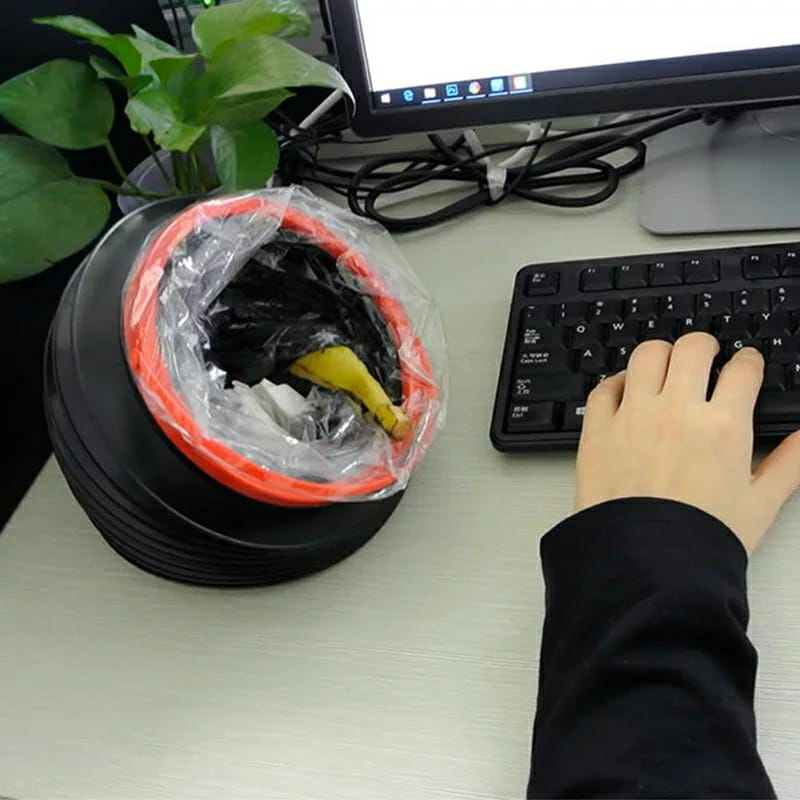 Collapsible Car Trash Bin 4L – Portable Foldable Dustbin for Vehicle Interior Storage