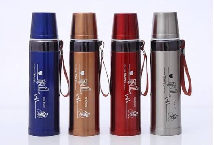 TC Vacuum Flask 750ml – Stainless Steel Insulated Thermos Bottle (Hot & Cold)