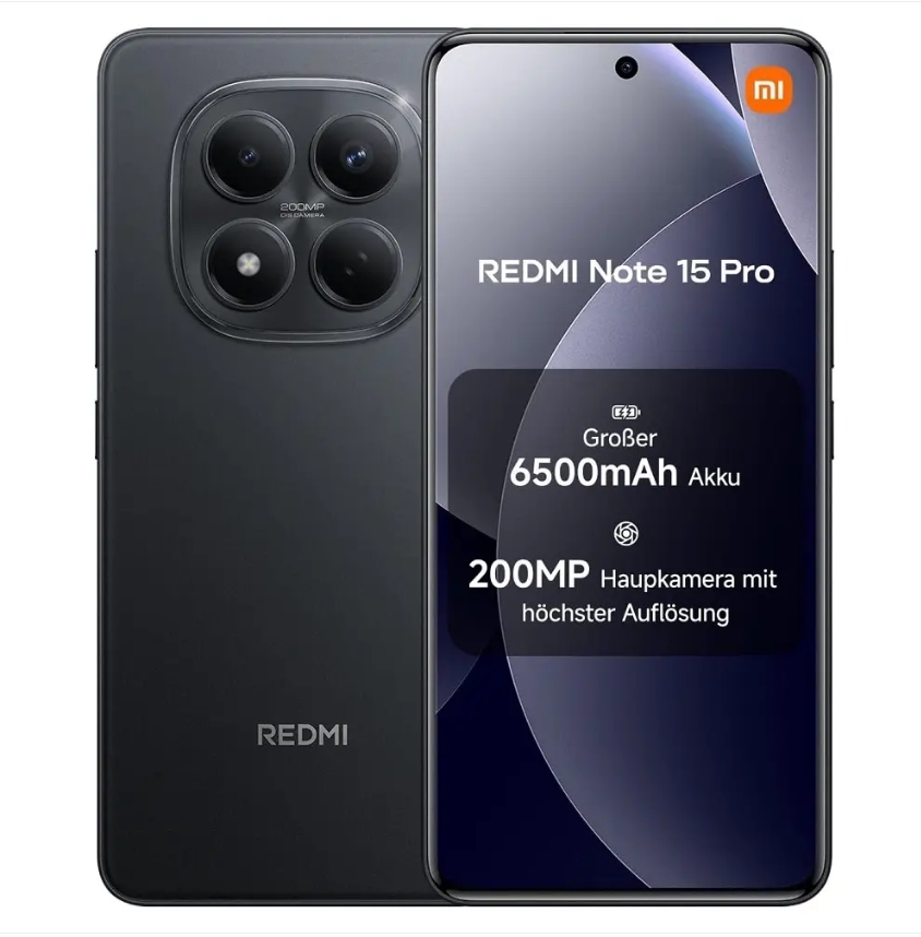 [PRICE DROP🔥🔥] XIAOMI Redmi Note 15 Pro 256GB+16(8+8)GB 120Hz AMOLED 3D Curved Display Dual SIM (200MP+8MP) Camera 32MP Selfie 65000mAh 45W Hyper Charging Under-Display Fingerprint IP65 Smartphone