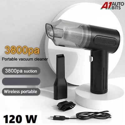 Portable Handheld Wireless Vacuum Cleaner - Cordless Mini Vac for Car, Sofa, Mattress, Desk, and Home Quick Cleanup, Rechargeable & Lightweight
