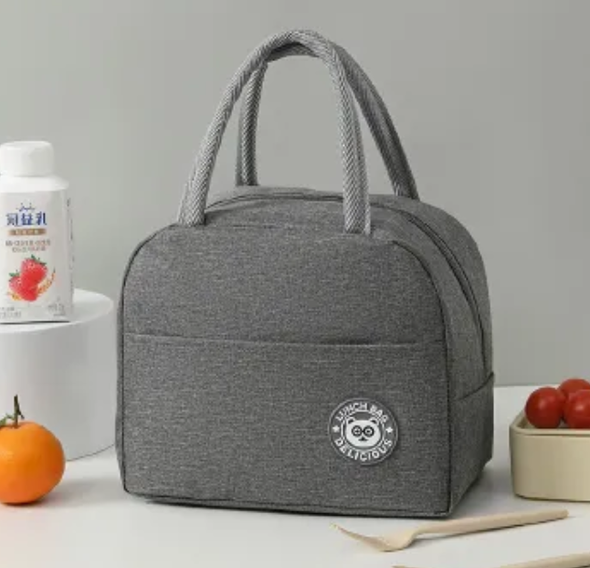 Portable New Style Large-Capacity Thermal Lunch Bag – Insulated Cooler Pouch for Office Students, Convenient Food Storage Container Bag for Camping, Picnic & Travel