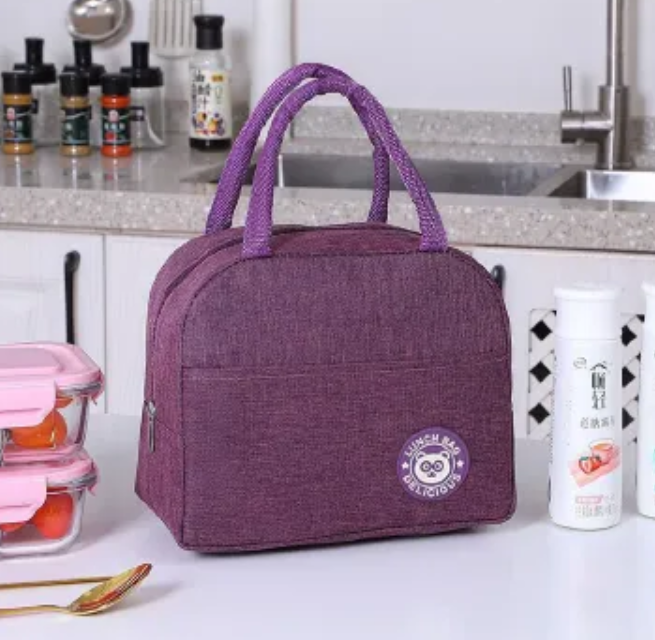 Portable New Style Large-Capacity Thermal Lunch Bag – Insulated Cooler Pouch for Office Students, Convenient Food Storage Container Bag for Camping, Picnic & Travel