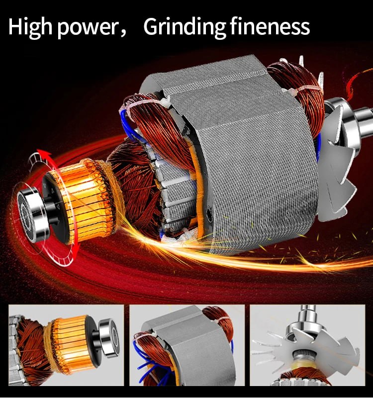 Powerful Electric Cereal Grain / herb Grinder Flour miller Kisiagi