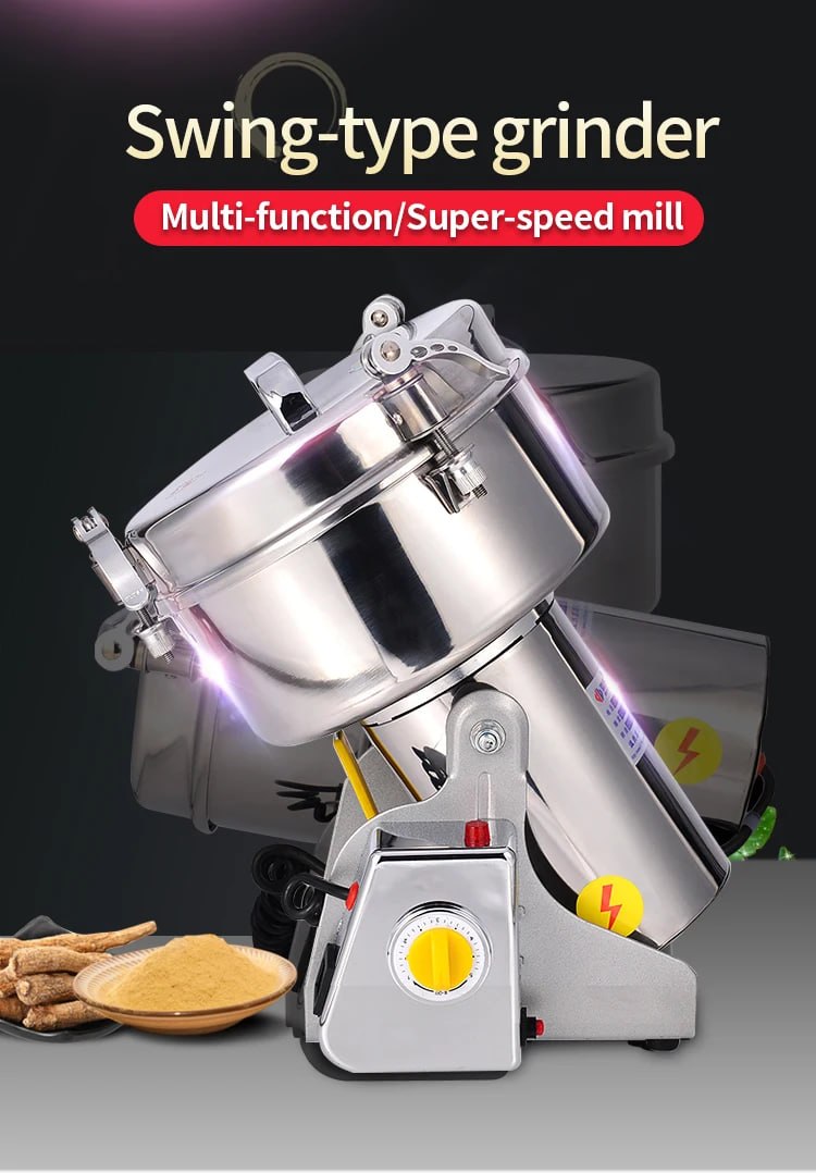 Powerful Electric Cereal Grain / herb Grinder Flour miller Kisiagi