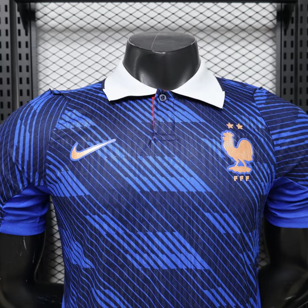 💙 FRENCH ELEGANCE • WORLD CUP 2026 🇫🇷 France Fan Jersey – Classic Blue Football Kit ⚽ Breathable Sports Wear 🏆 Premium Replica Edition
