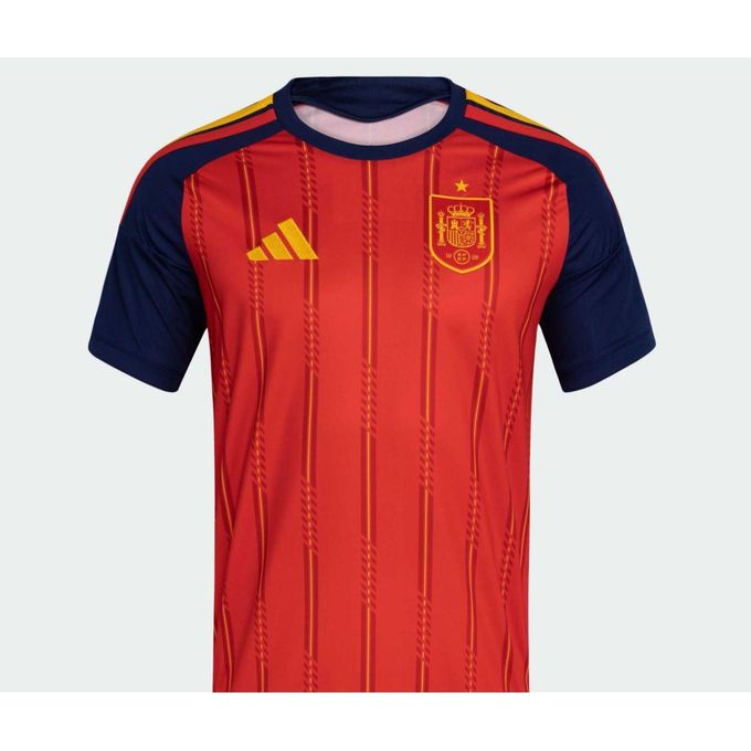 ❤️ ROYAL FURY • WORLD CUP 2026 🇪🇸 Spain Fan Jersey – Bold Red Football Kit ⚽ Breathable Sports Wear 🔥 Premium Replica Edition