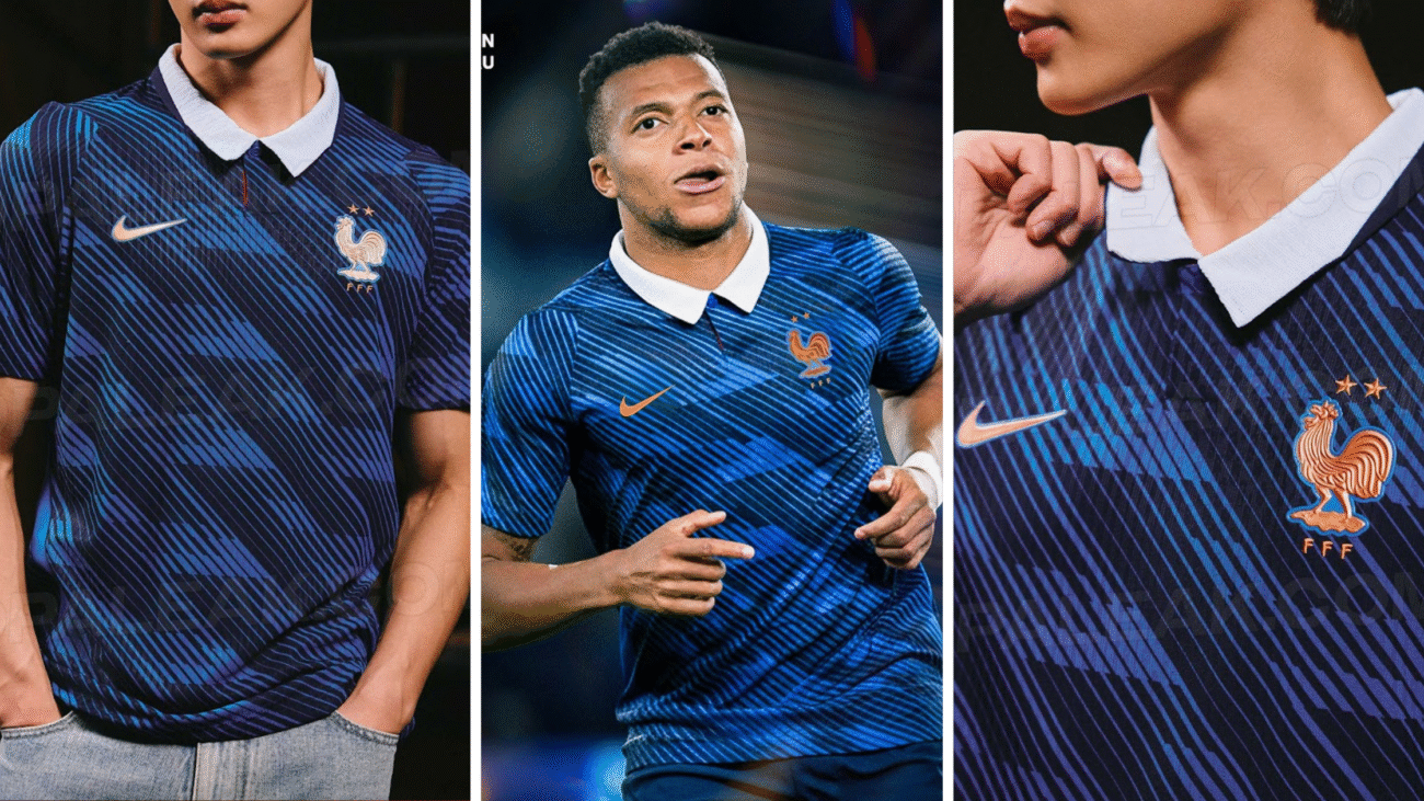 💙 FRENCH ELEGANCE • WORLD CUP 2026 🇫🇷 France Fan Jersey – Classic Blue Football Kit ⚽ Breathable Sports Wear 🏆 Premium Replica Edition