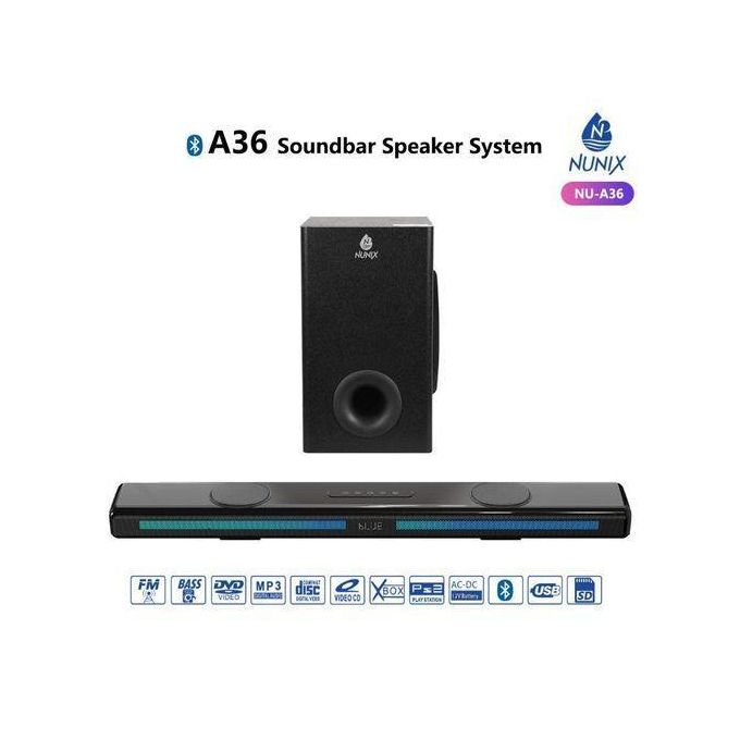 Soundbar Multimedia Sound System With Deep Bass