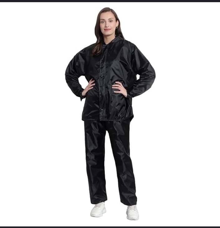 RESTOCKED✔️✔️Rain Suit for Men, Breathable Jacket Pants with Transparent Hat Brim Waterproof Rain Coat‼️[Strong Protective Performance]: The split rain jacket pants set is made with waterproof fabric