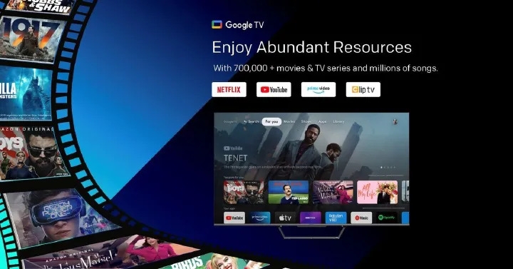 SKYWORTH 65 INCH 65X6600H MINILED GOOGLE TV,BLUETOOTH ENABLED,YOUTUBE,NETFLIX + FREE WALL BRACKET AND TV GUARD-1 YEAR WARRANTY
