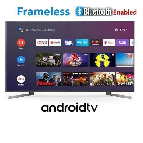 GLD 50" INCHES SMART ANDROID FULL HD FRAMELESS 4K TV-YOUTUBE/NETFLIX/BLUETOOTH-USB/VGA/HDMI+FREE WALL MOUNT+TV GUARD-1 YEAR WARRANTY
