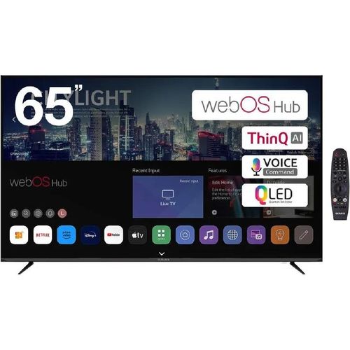 VITRON 65" Inch 6588USWO, Smart Android WebOS TV DVBT2/S2 HDR Dolby Audio Inbuilt Decoder Appstore Netflix Youtube USB HDMI ports Multilanguage WideColor Enhancer+FREE TV GUARD AND WALL MOUNT